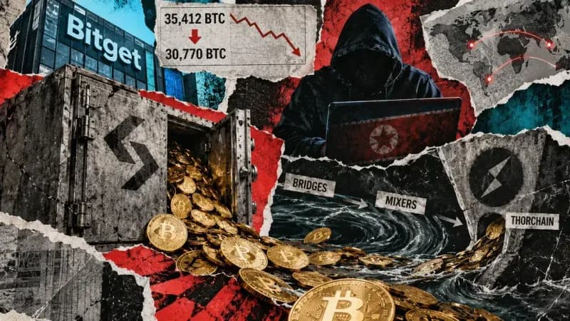 Bitget Withdrawals Resume as Thousands of Bitcoin Leave Reserves Amid Laundering Probe
