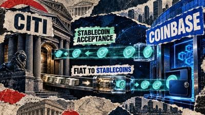 Coinbase Enables Citi’s Institutional Clients to Accept and Convert Stablecoins