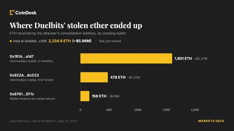 Crypto casino Duelbits halts operations after multi-chain hot-wallet breach