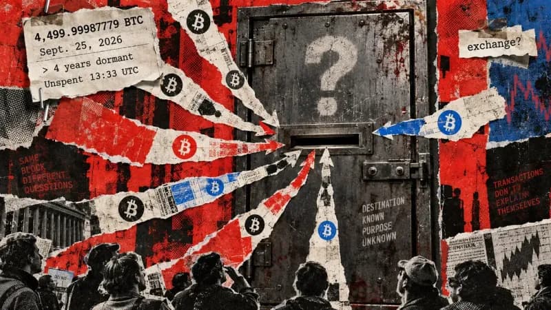 Dormant Bitcoin whale consolidates 4,500 BTC in $380 million on-chain move
