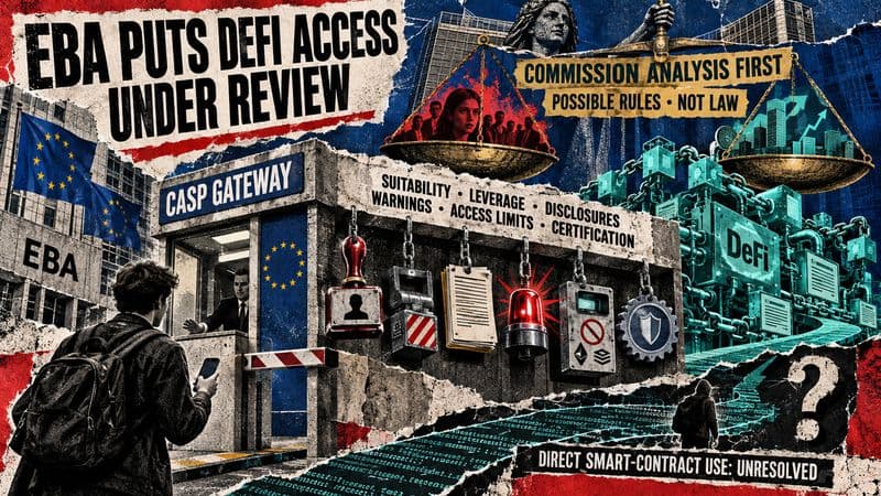 EU regulators push for new rules on DeFi lending before end-September deadline