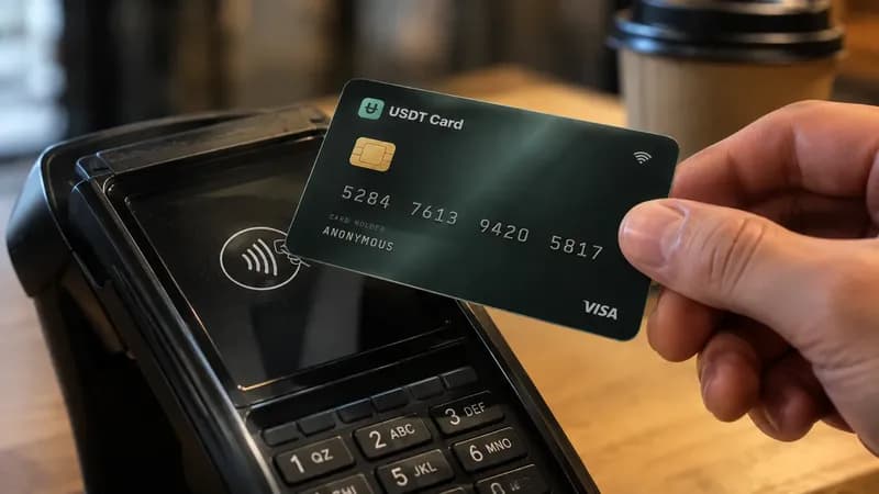 USDT Crypto Card Banner