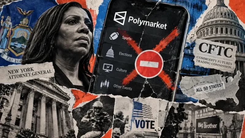 New York Attorney General targets Polymarket with unlicensed gambling lawsuit