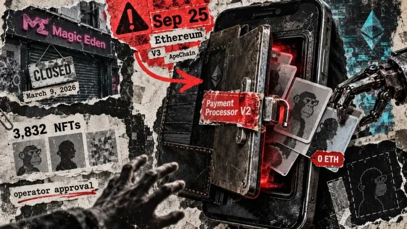 Residual Magic Eden approvals expose Ethereum and ApeChain NFTs to theft
