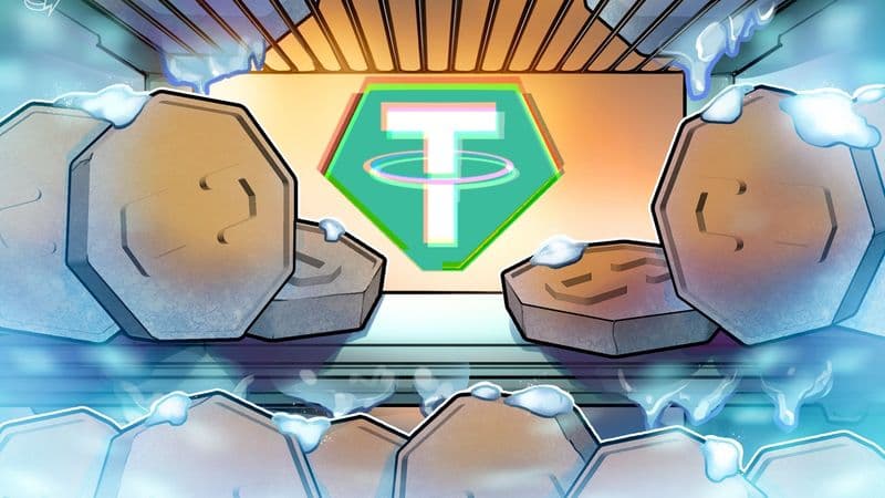 Tether reports $550 million frozen in Iran-related USDT transactions during 2026