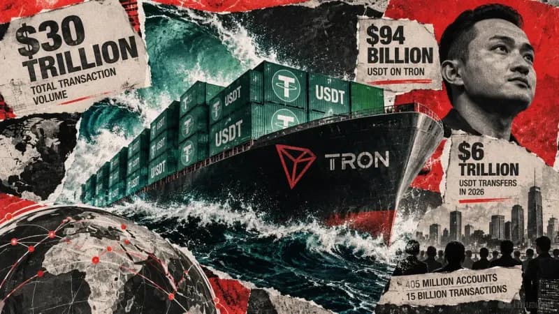 TRON’s $30 trillion transaction legacy faces compliance crossroads