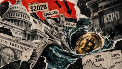US Treasury’s $202 billion September settlement could test Bitcoin’s liquidity