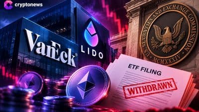 VanEck withdraws proposal for Lido stETH exchange-traded fund