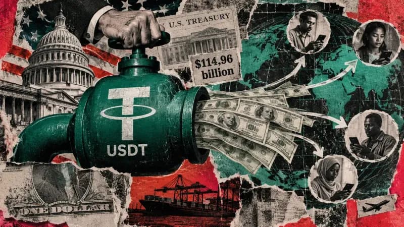 Tether’s Treasury Holdings Turn Stablecoin into a Major U.S. Debt Customer