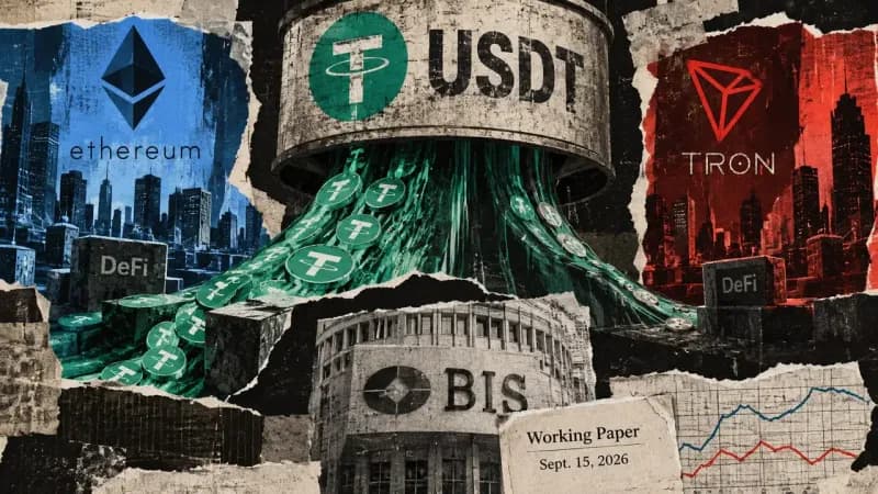 USDT supply surge does not translate into higher DeFi contract balances on Ethereum or Tron